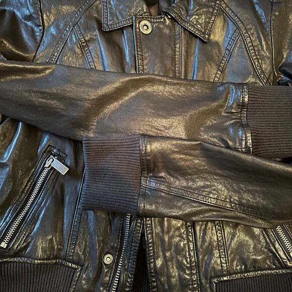Black Leather Jacket - Picture 8 of 8